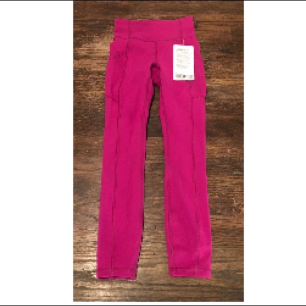 Lululemon leggings ripen raspberry size 0